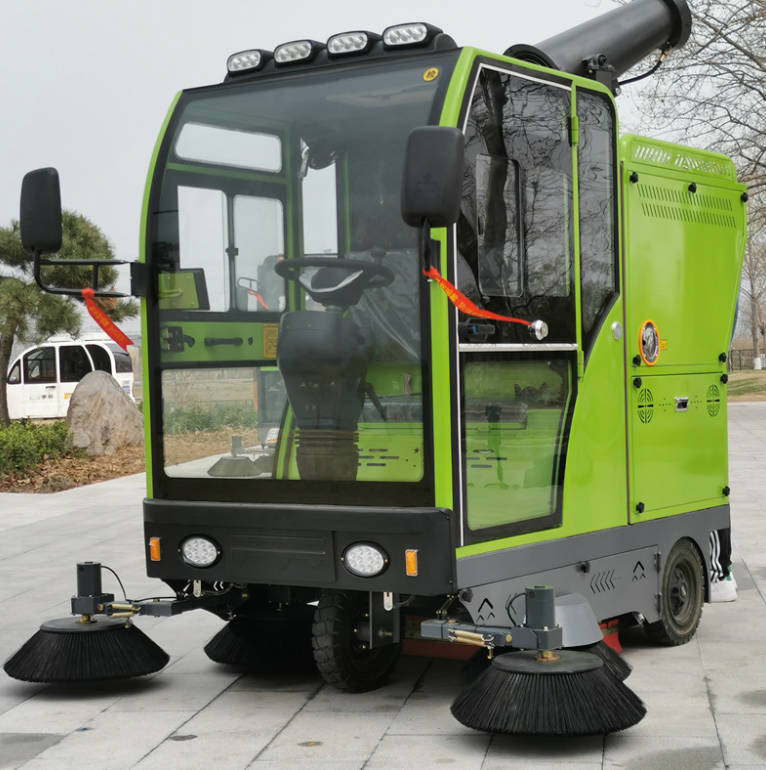 南昌道路清洁广泛应用电动环卫清扫车